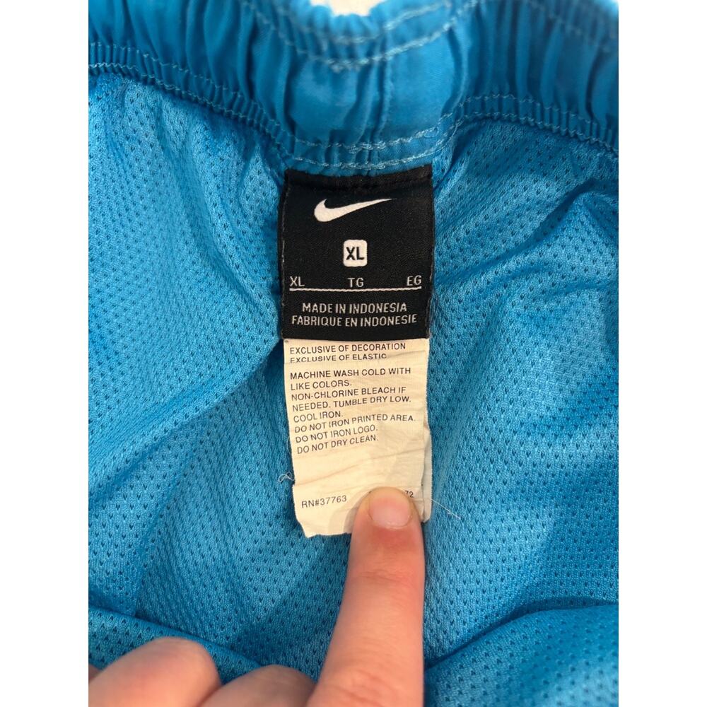Nike Men’s Swim Active Athletic Shorts Blue Size XL - Picture 4 of 8